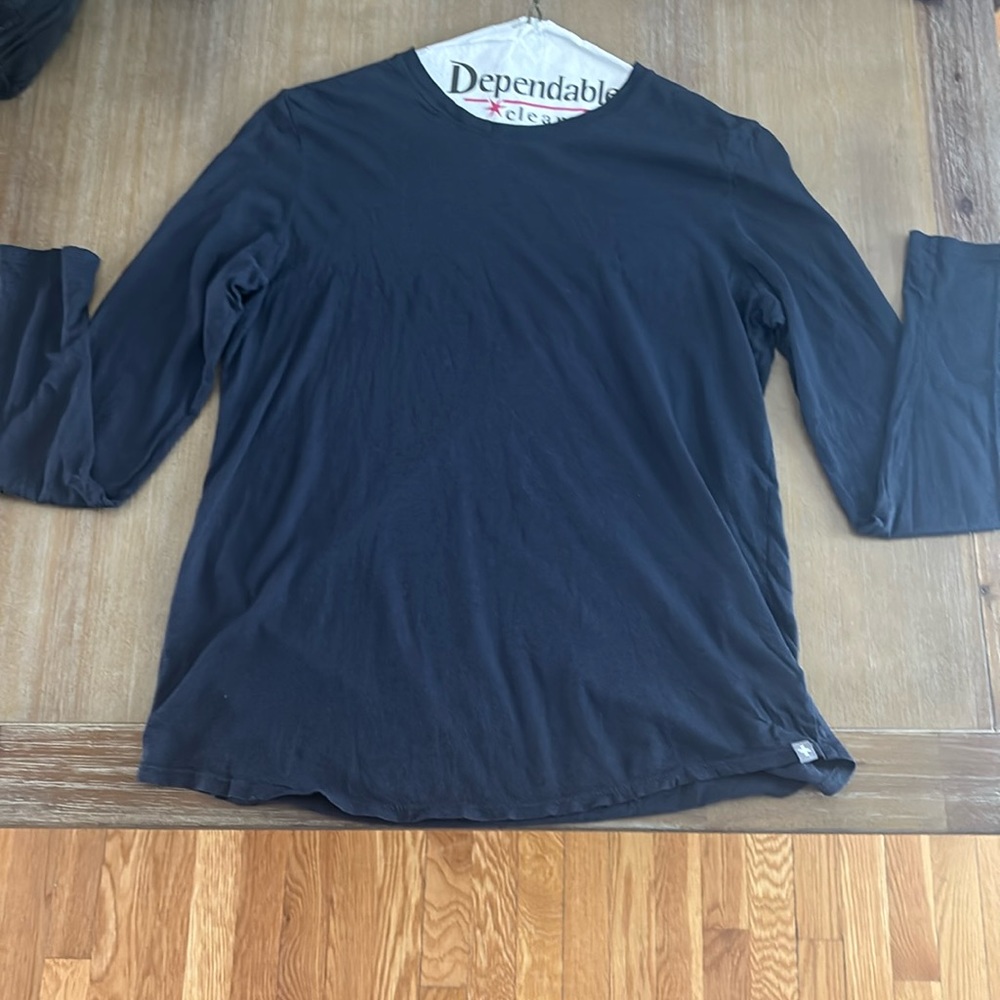 Figs SuperSoft Longsleeve Underscrub NAVY